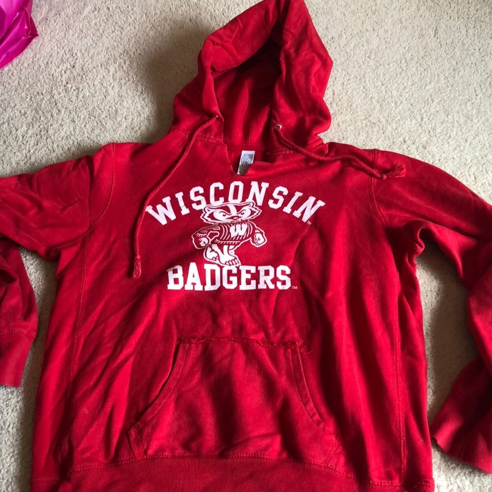 A badger sweatshirt.